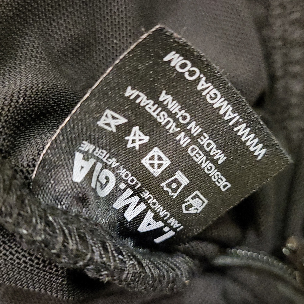 I.AM.GIA ruched mesh black catsuit. - Picture 9 of 10